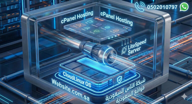 سيرفر استضافة موقع لينكس لايت سبيد cPanel Hosting CloudLinux OS LiteSpeed Server