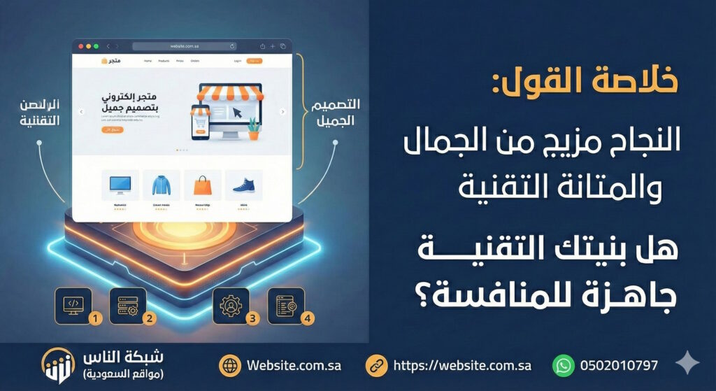 الركائز التقنية السرعة والجوال والأمان والسيو SEO التقني التكامل هو مفتاح السوق السعودي